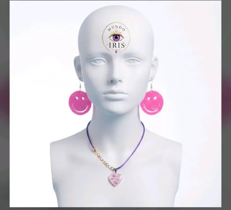 Set de collar y aros - 3