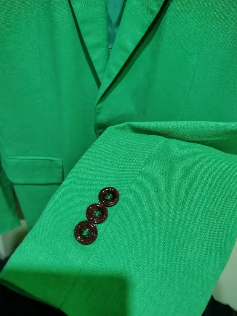 Blazer verde mujer - 3