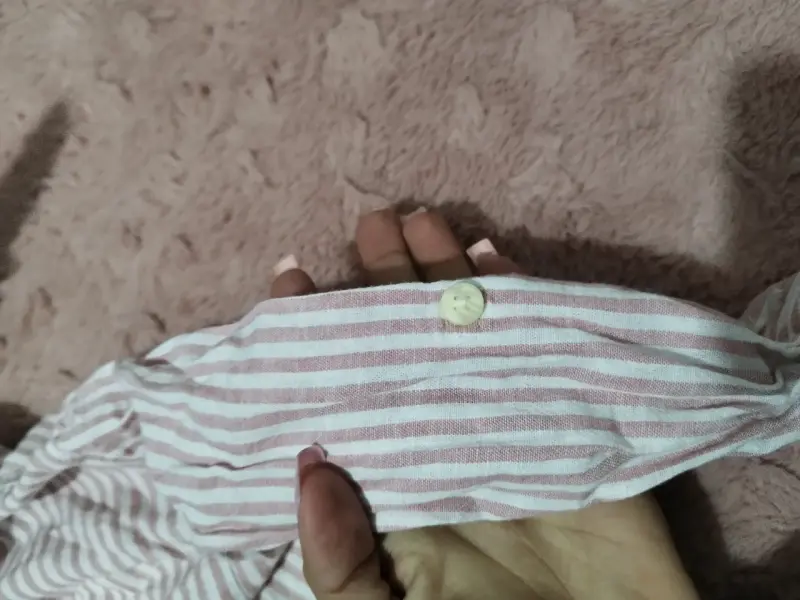 Camisa a rayas para niña Zara - 5