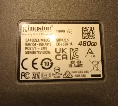 Disco SSD Kingston 480GB - miniatura 2