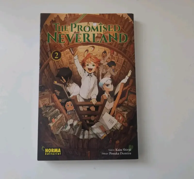 Manga The Promised Neverland Volumen 2