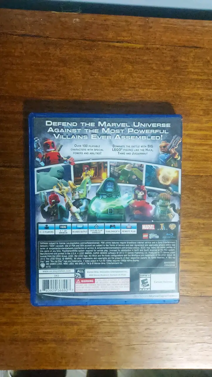 Juego PS4 LEGO Marvel Super Heroes - 2