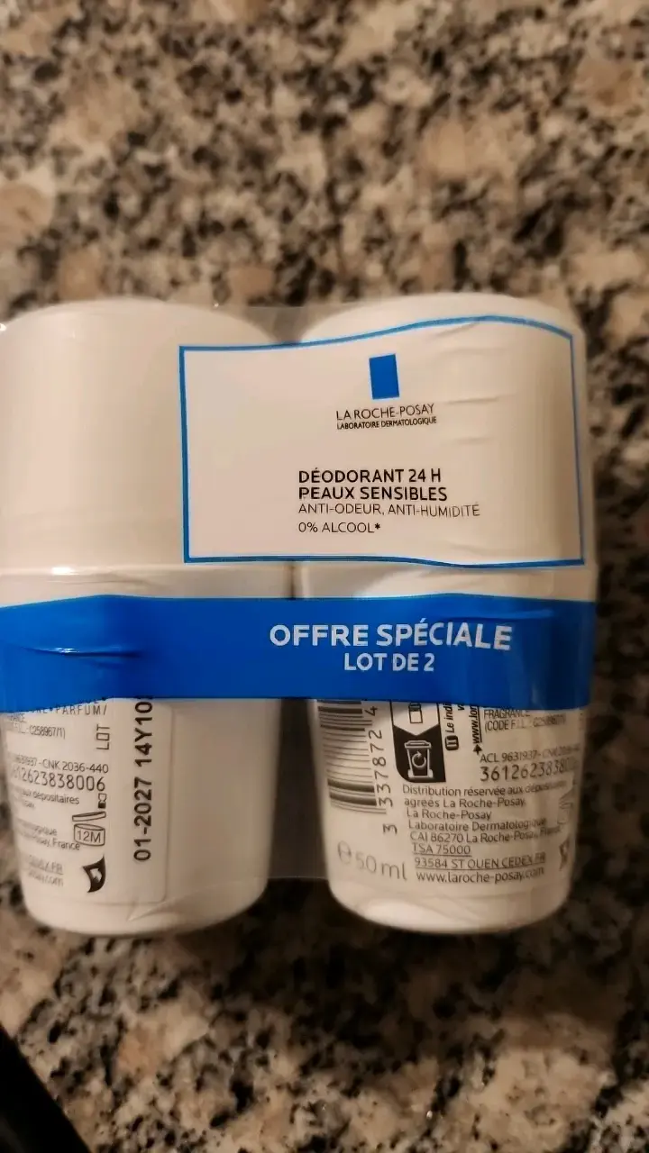 Pack de desodorantes La Roche-Posay 24H - 2