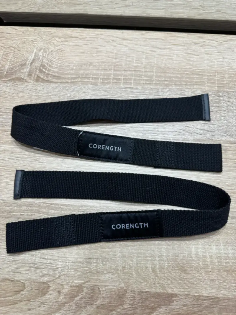 Correas de levantamiento negro Decathlon - 2