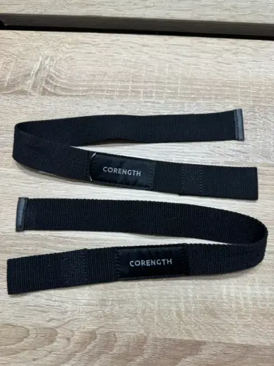 Correas de levantamiento negro Decathlon - miniatura 2