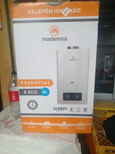 Calefón ionizado Mademsa Essential 8 ECO - miniatura 1