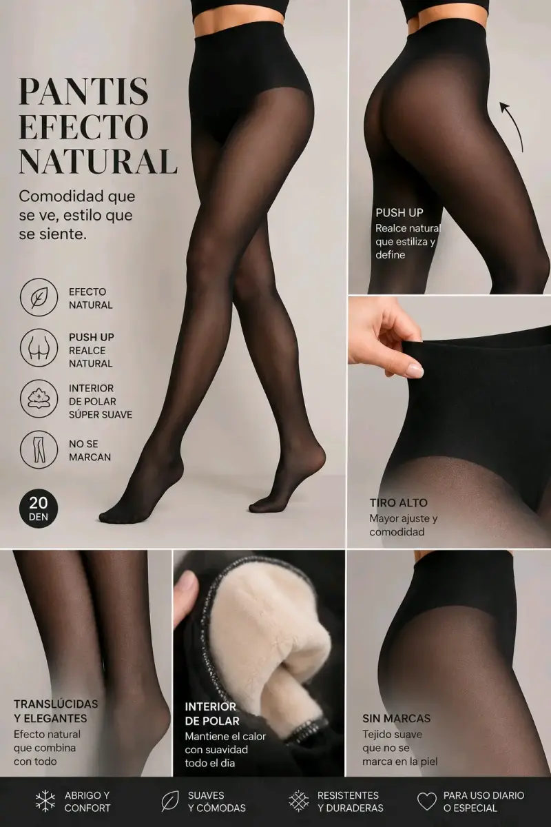 Pantis reductoras push up