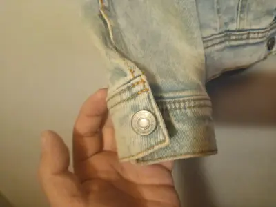 Chaqueta de mezclilla Zara para hombre - miniatura 4