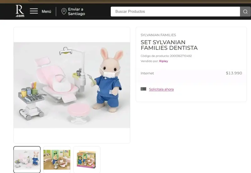 Set dentista "Sylvanian Families" - 2