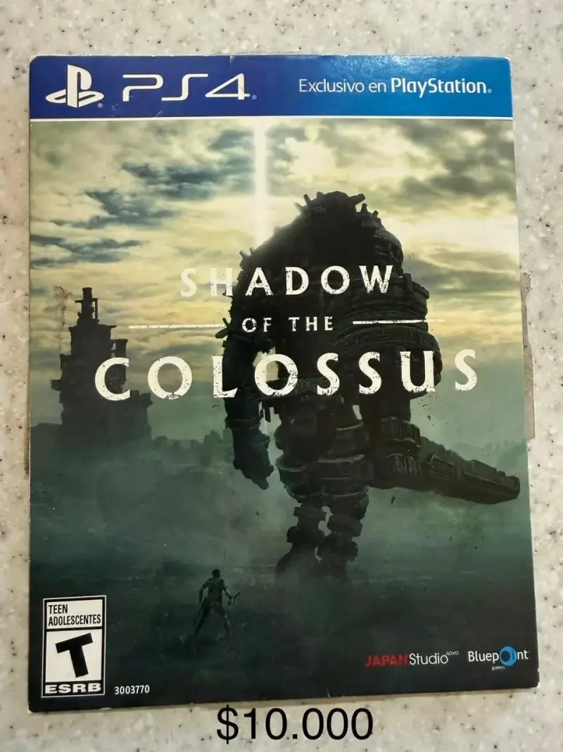 Juego PS4 Shadow of the Colossus