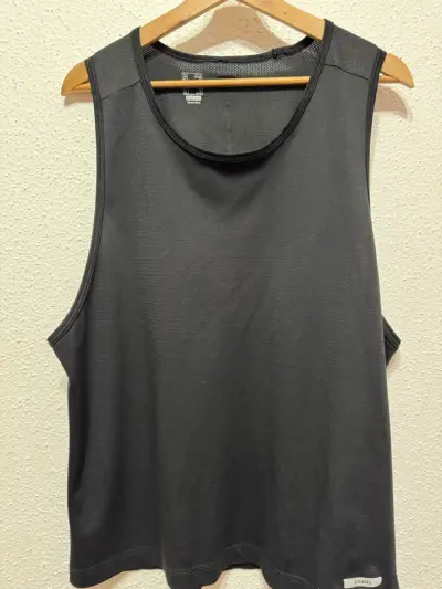 Polera sin mangas negra Kalenji para deporte - miniatura 1