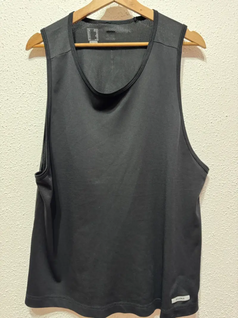 Polera sin mangas negra Kalenji para deporte - 2
