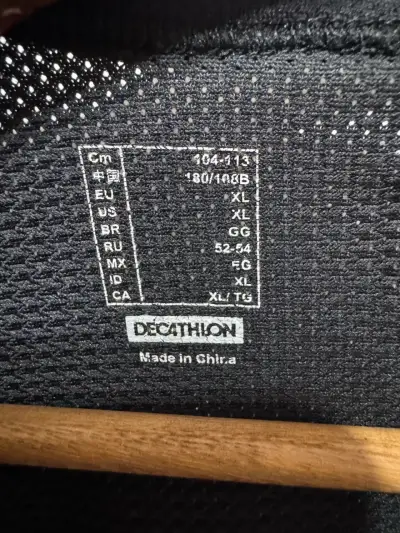 Polera sin mangas negra Kalenji para deporte - miniatura 3