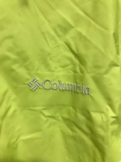 Chaqueta impermeable Columbia amarilla - miniatura 2