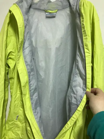 Chaqueta impermeable Columbia amarilla - miniatura 4