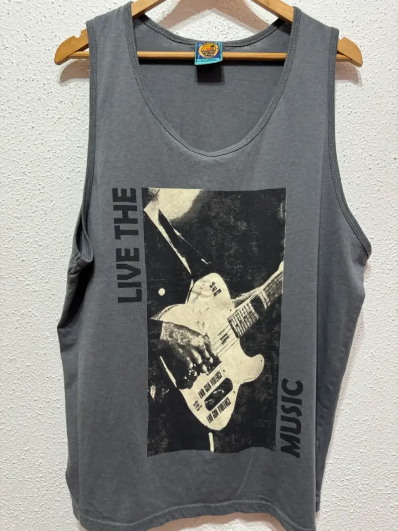 3 Poleras  sin mangas gris para hombre - 3