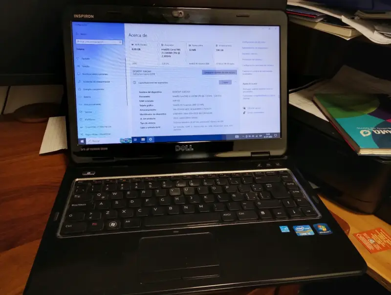 Laptop Dell Inspiron N4110 usada - 2