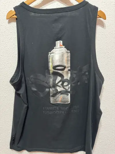 3 Poleras  sin mangas gris para hombre - miniatura 6