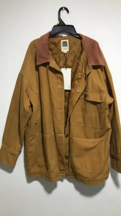 Chaqueta Americana Niño marrón con cuello de pana - miniatura 1