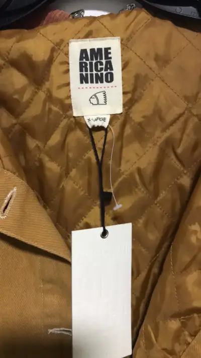 Chaqueta Americana Niño marrón con cuello de pana - miniatura 2