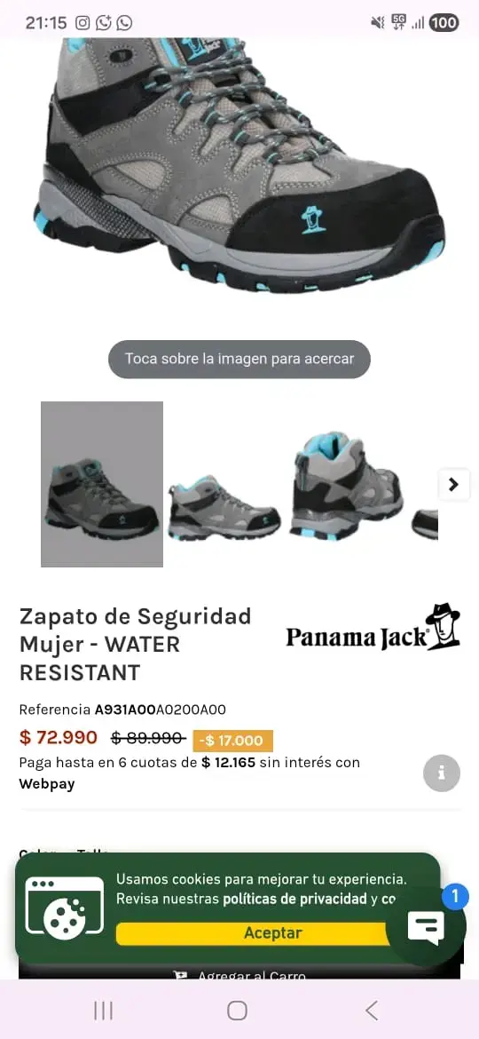 Zapatos de seguridad mujer n38 - 3