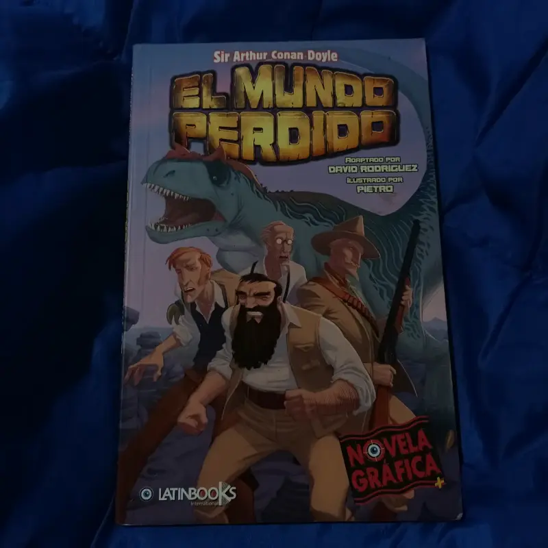 Novela gráfica El Mundo Perdido de Conan Doyle - 1