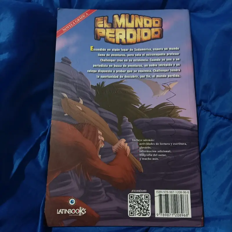 Novela gráfica El Mundo Perdido de Conan Doyle - 2