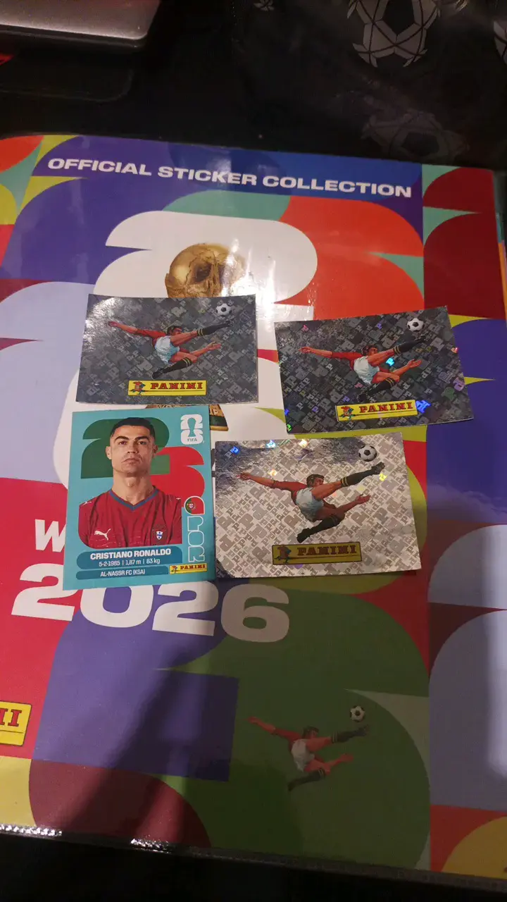 láminas Panini Mundial 2026