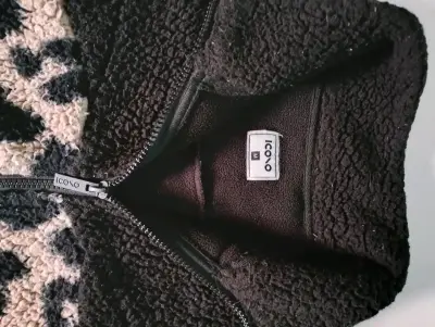 Chaqueta polar con diseño de leopardo - miniatura 2