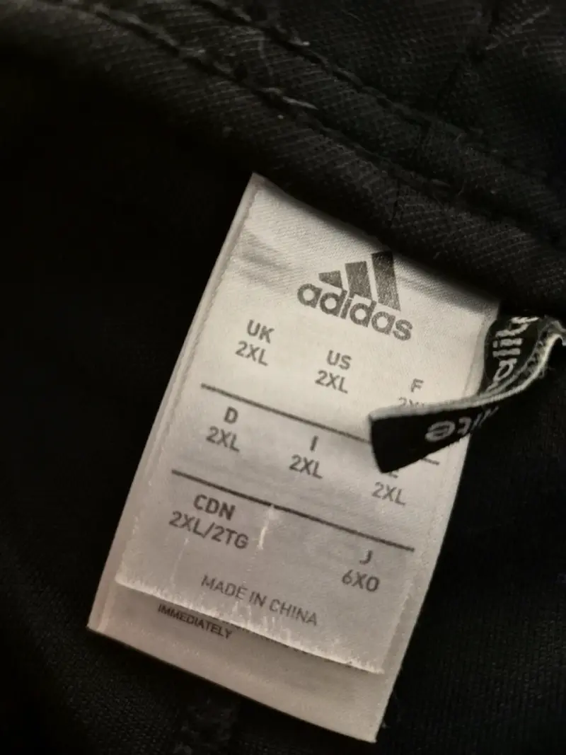 Buzo arquero Adidas negros acolchados - 3