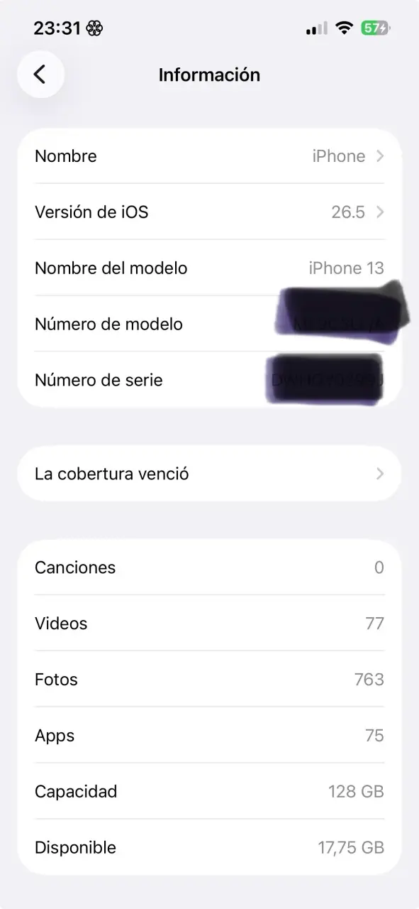 iPhone 13 128GB azul en buen estado - 4