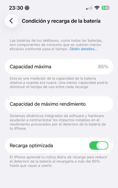 iPhone 13 128GB azul en buen estado - miniatura 5