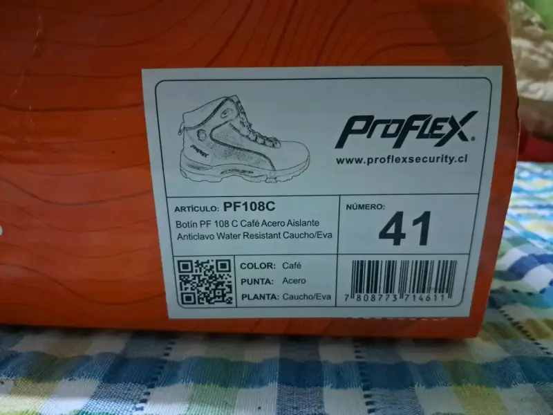 Botas de seguridad Proflex marrones para hombre - 2
