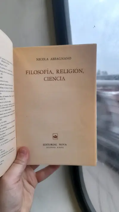Libro Filosofía, Religión, Ciencia de Nicola Abbagnano - miniatura 1