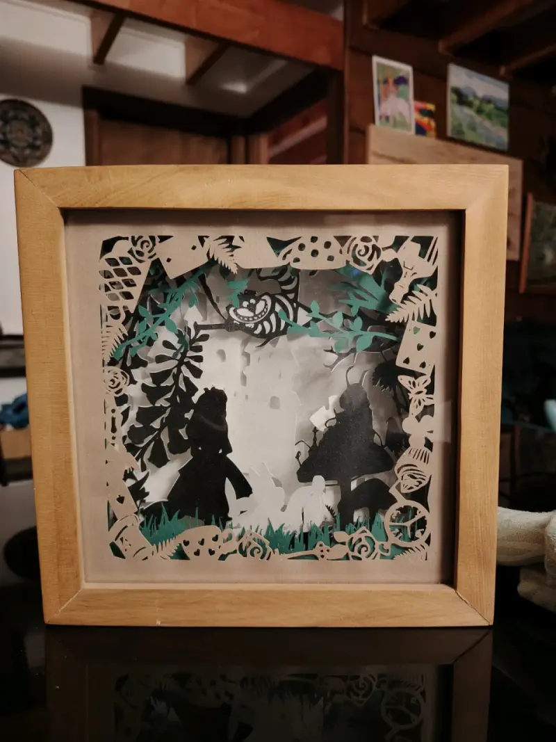 Lámpara decorativa Alicia en el país de las maravi - 1