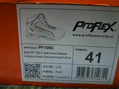 Botas de seguridad Proflex marrones - miniatura 3