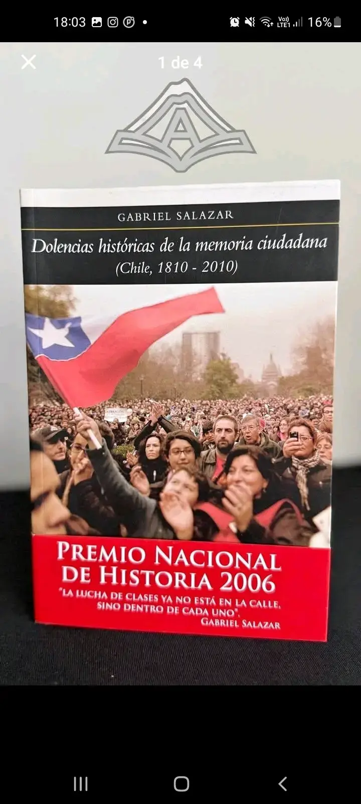 Libro Dolencias Históricas de la Memoria Ciudadana