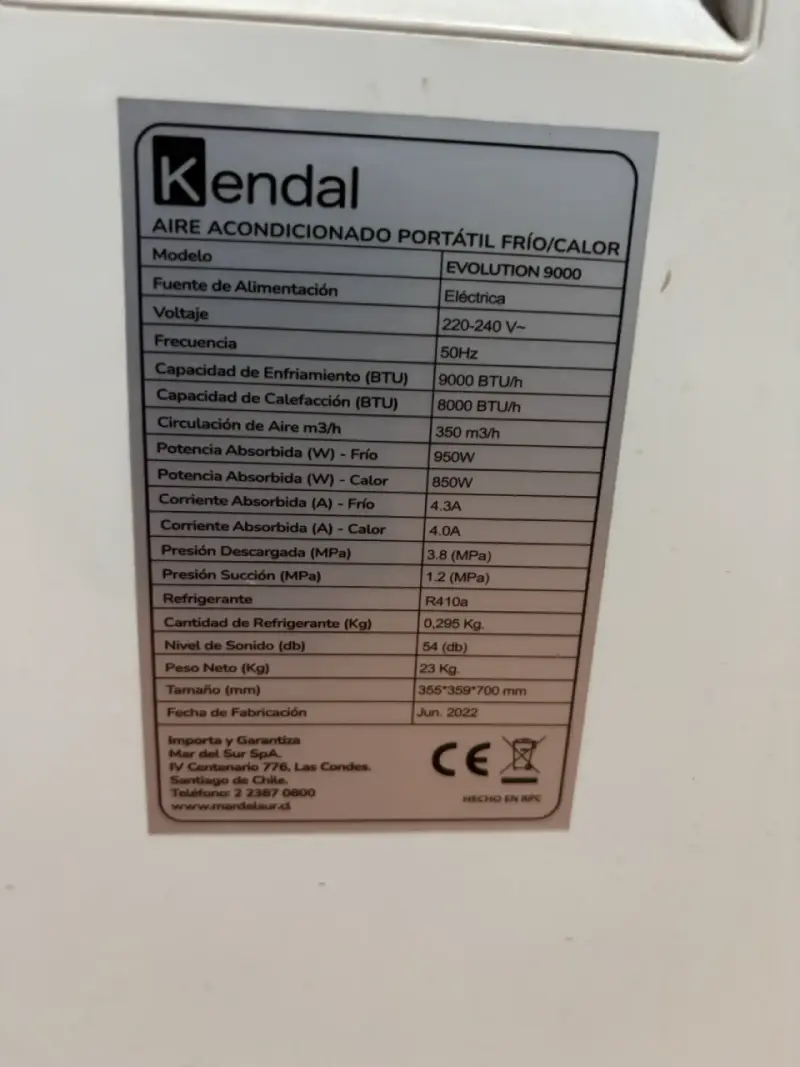 Purificador de aire Kendal compacto - 5