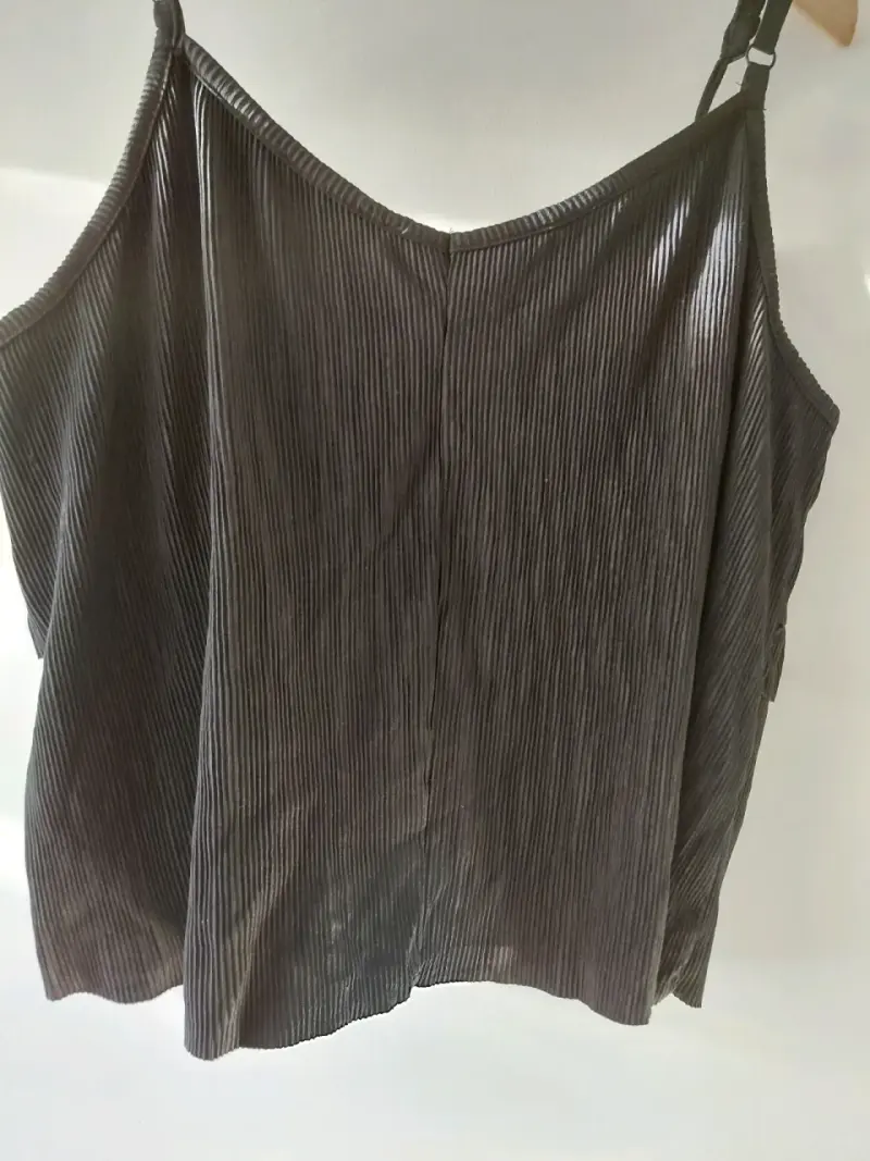 Blusa sin mangas A. Laniz con volantes - 2