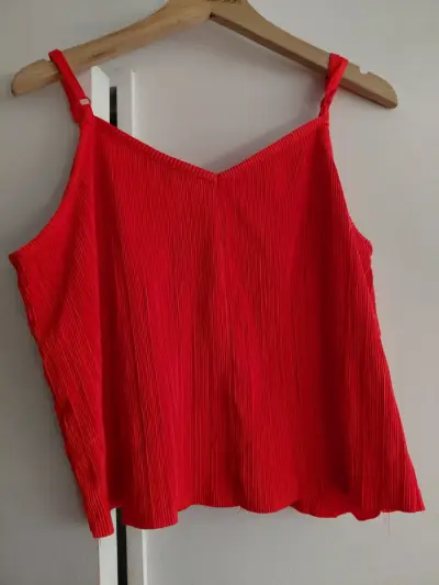 Blusa sin mangas A. Laniz con volantes - miniatura 4