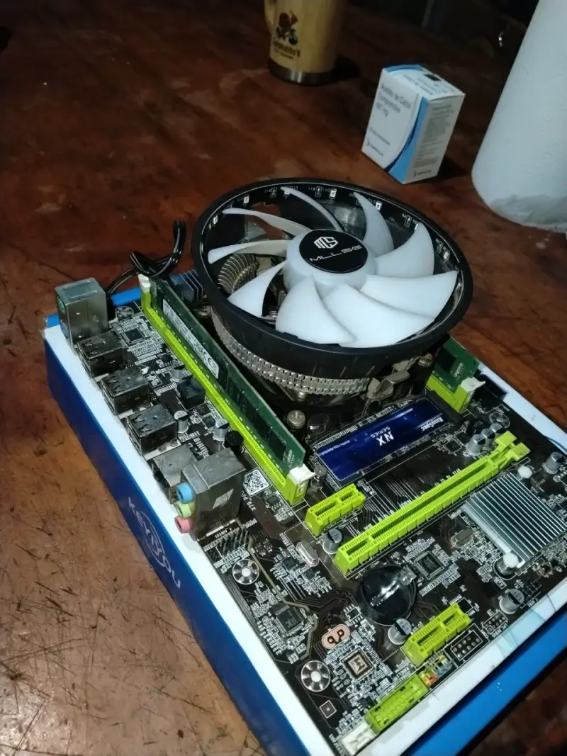 Kit xeon x79 + disipador + disco duro 320 gb - 1