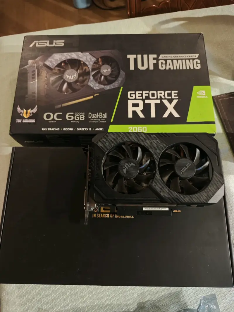 Tarjeta gráfica ASUS TUF Gaming GeForce RTX 2060 - 1