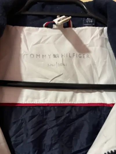 Chaqueta Tommy Hilfiger blanca impermeable - miniatura 5