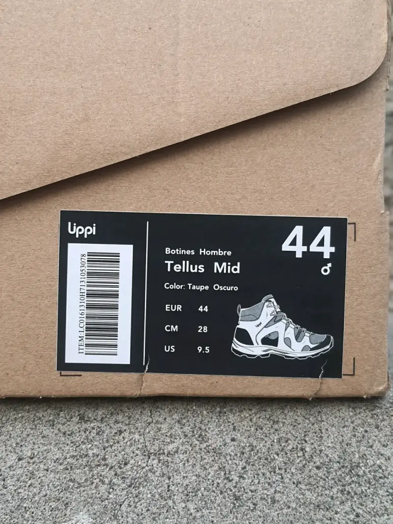 Botas de trekking Uppí Tellus Mid color taupe - 3