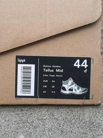 Botas de trekking Uppí Tellus Mid color taupe - miniatura 3