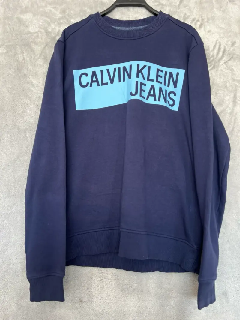 Polerón Calvin Klein Jeans azul marino - 1