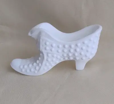 Zapato Vintage Fenton Usa Opalina - miniatura 3