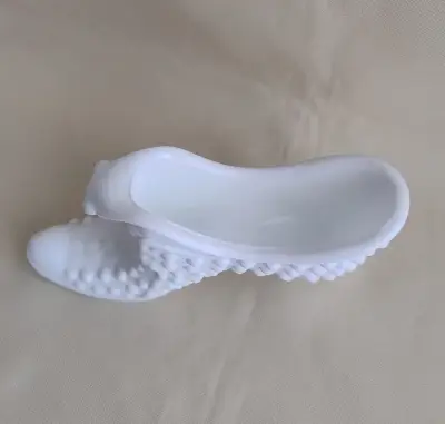 Zapato Vintage Fenton Usa Opalina - miniatura 6