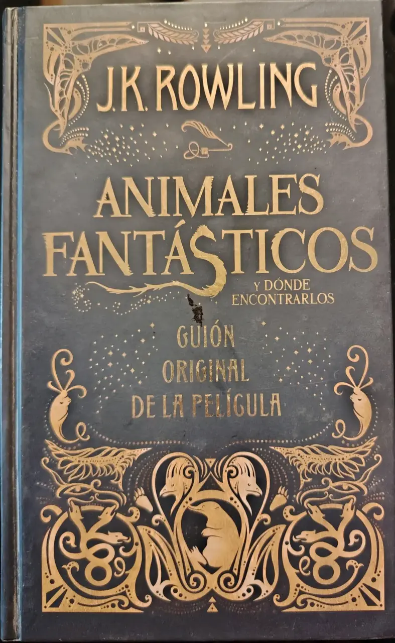 Libro Animales Fantásticos Guion Original