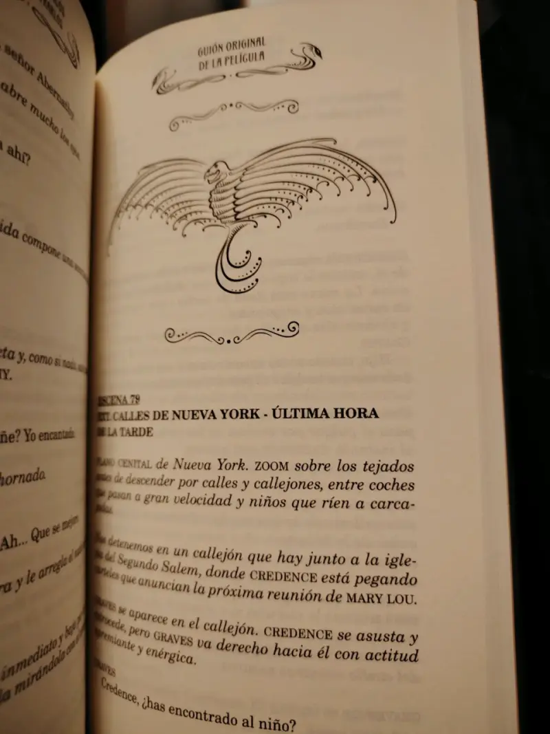 Libro Animales Fantásticos Guion Original - 2